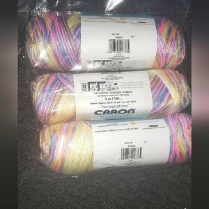 Caron Variegated Yarn Bundle 3 pack
